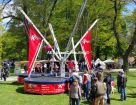 Bungee Trampolin mit Branding